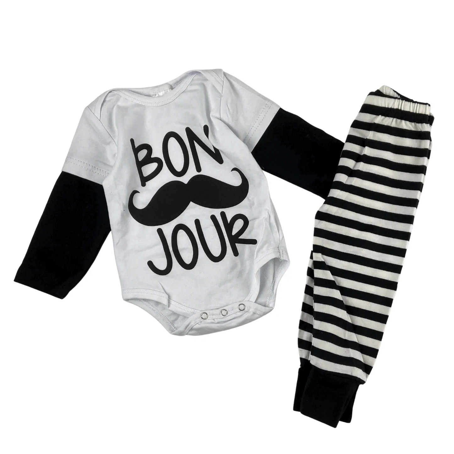 Bonjour onesie set