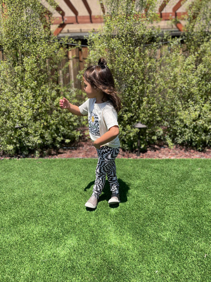 Swirly Checkered Leggings