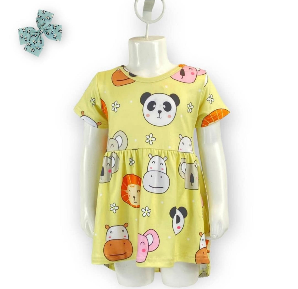 Animal faces tunic