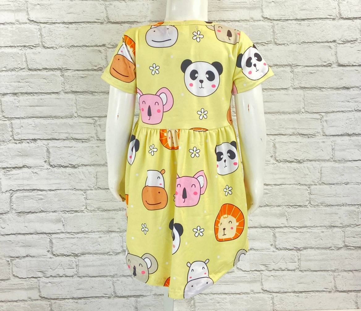 Animal faces tunic