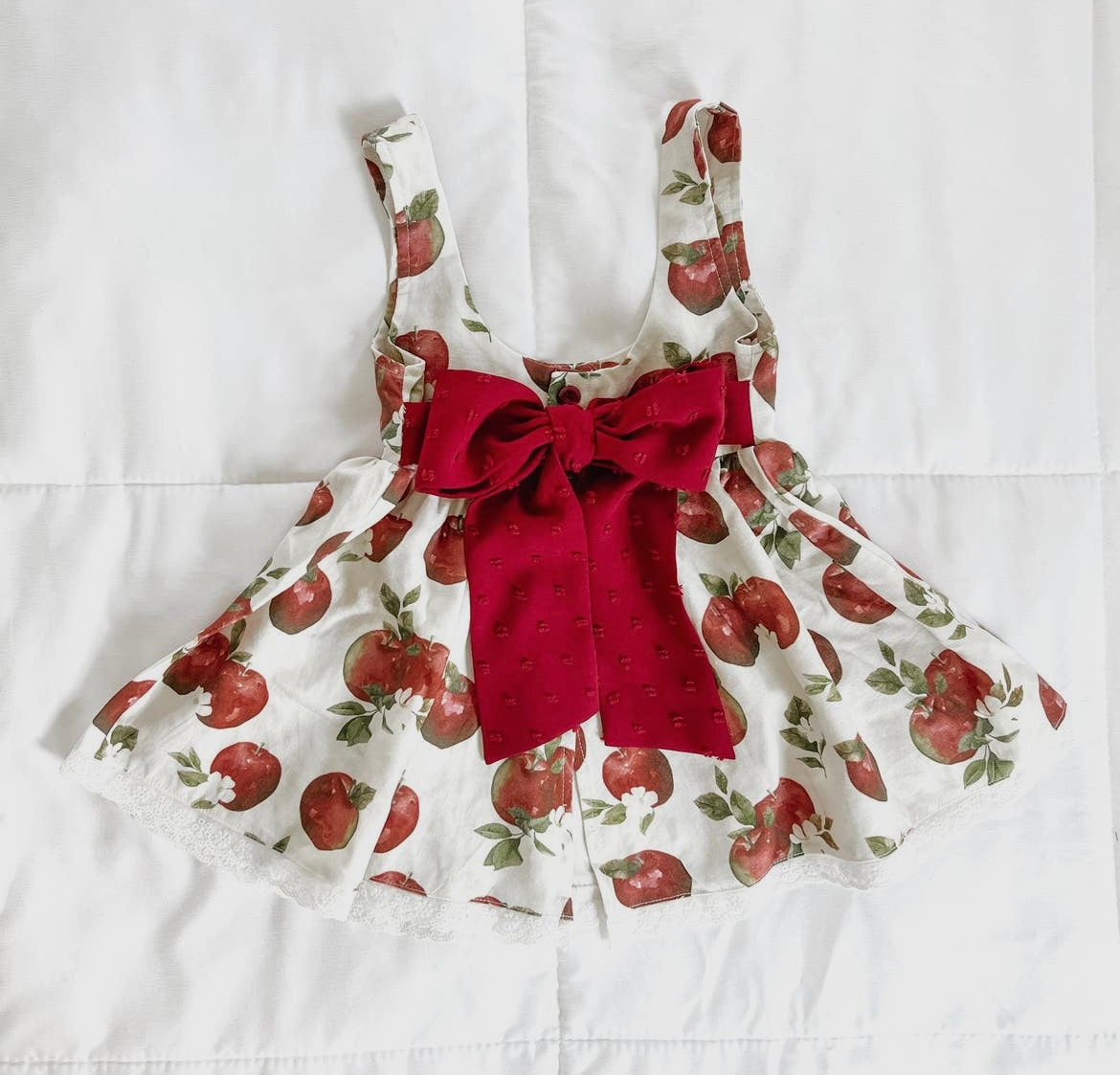 Pinafore Twirl Set (2-in-1)  Apple Harvest