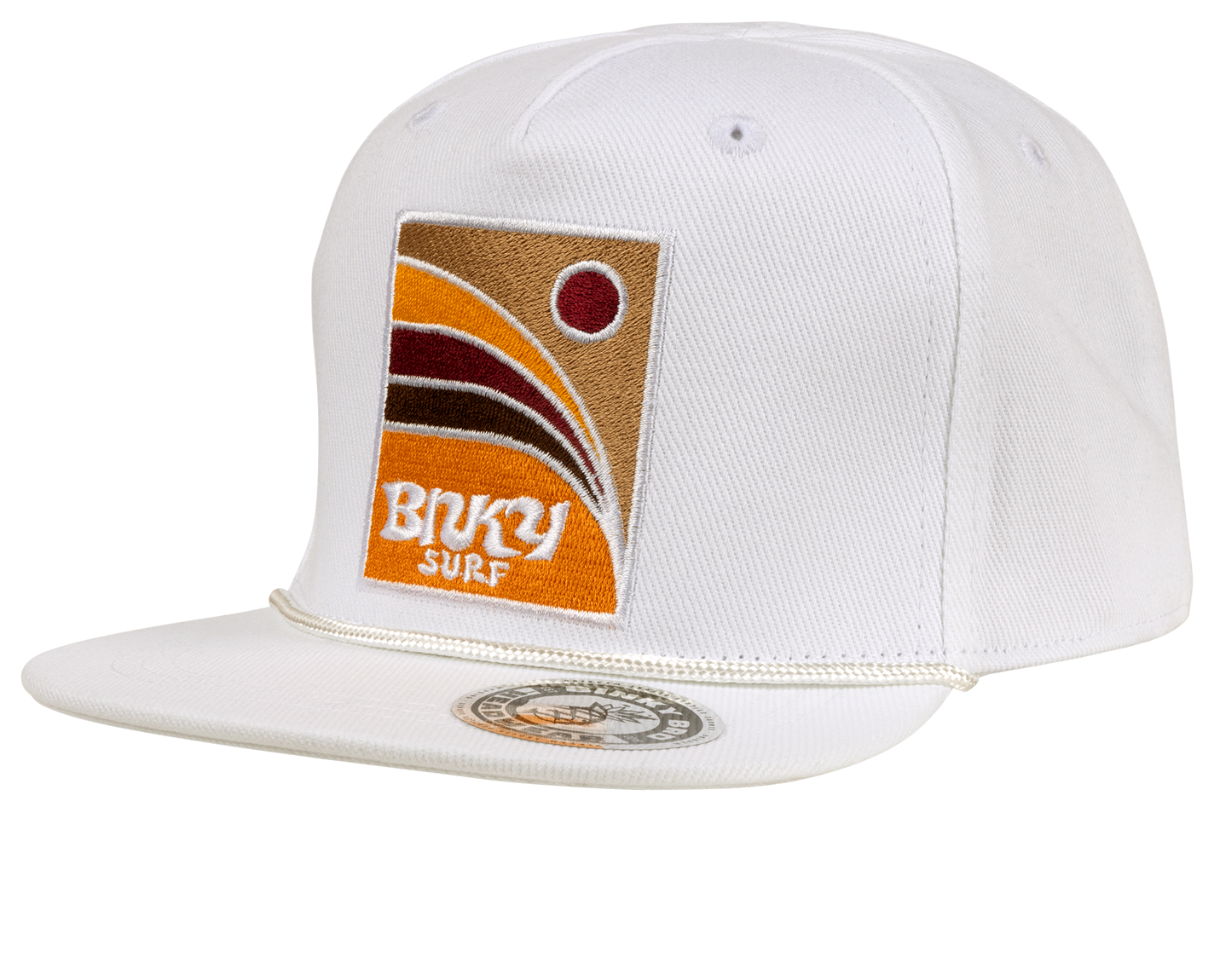 BinkyBro - Popoyo Hat: White / Standard Fit