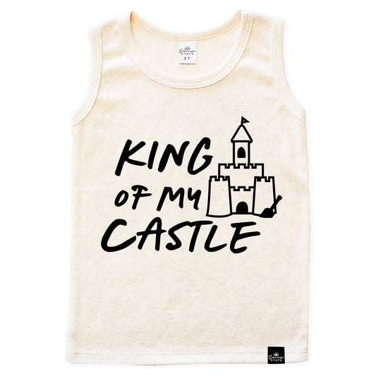 Sonrise State - King of my Castle Sandcastle Toddler Boys Beach Tank Top