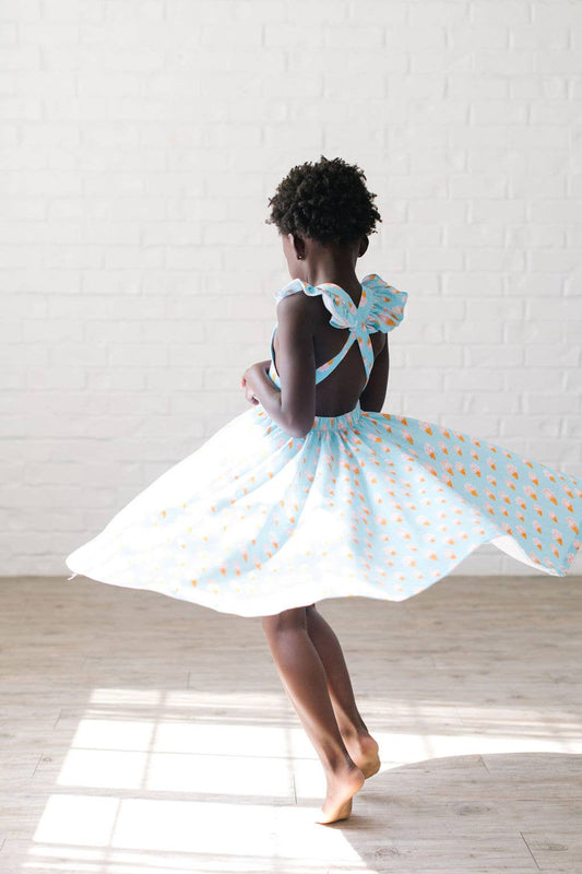 Ollie Jay - Rosita Dress in Ice Cream Dreams| Pocket Twirl Dress