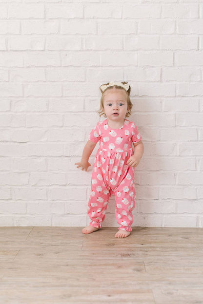 Rosie Romper in Cupcake