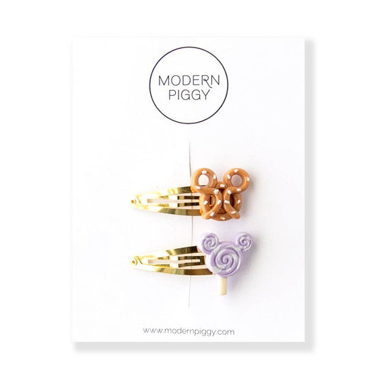 Snacks - Purple | Snap Clip Set
