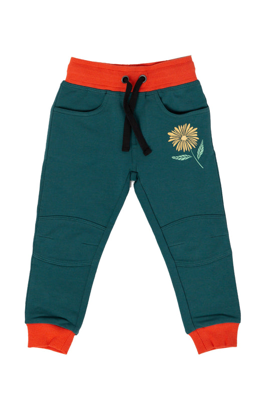 Kids Joggers with Kneepad - 'Flower Power