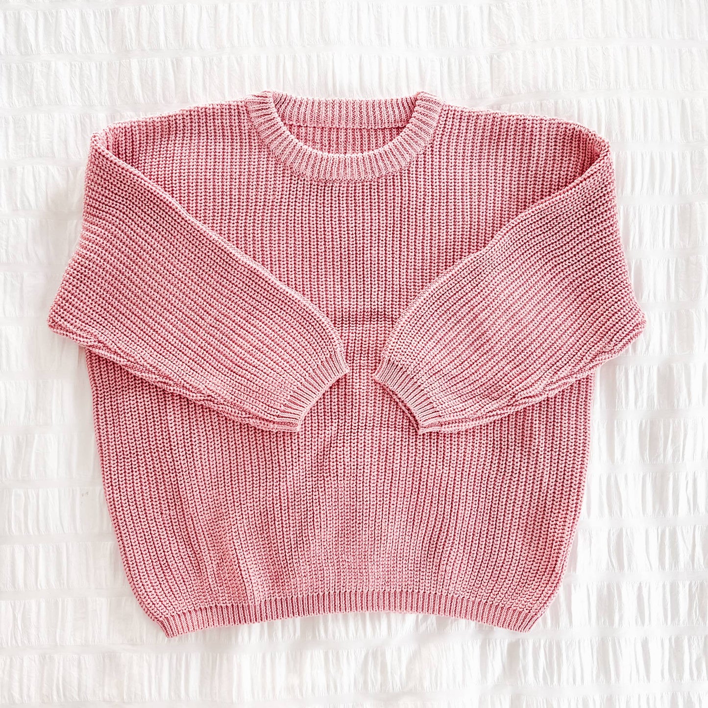 Chunky Knit Sweater | Dusty Rose or Oat