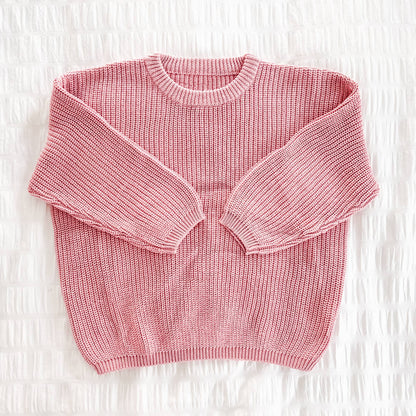 Chunky Knit Sweater | Dusty Rose or Oat