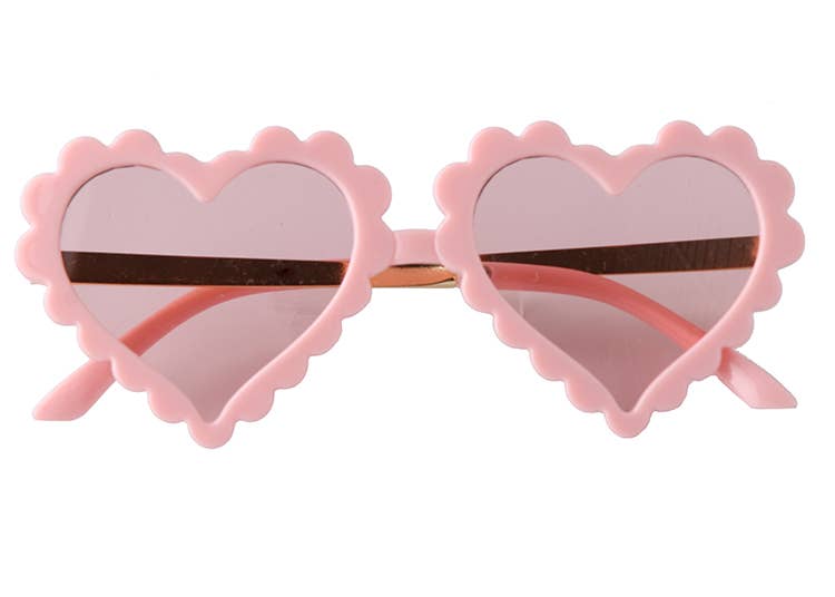 Sparkle Sisters by Couture Clips - Heart Sunglasses: Pink