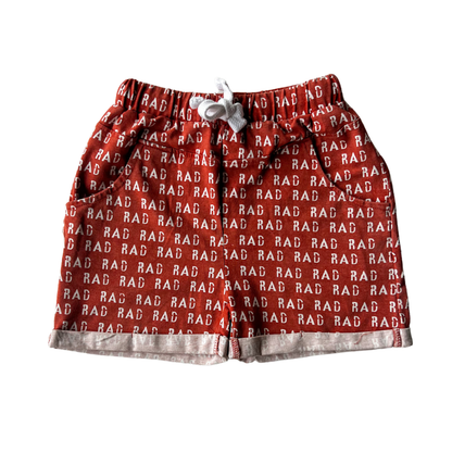 The Raddest Rust Shorts