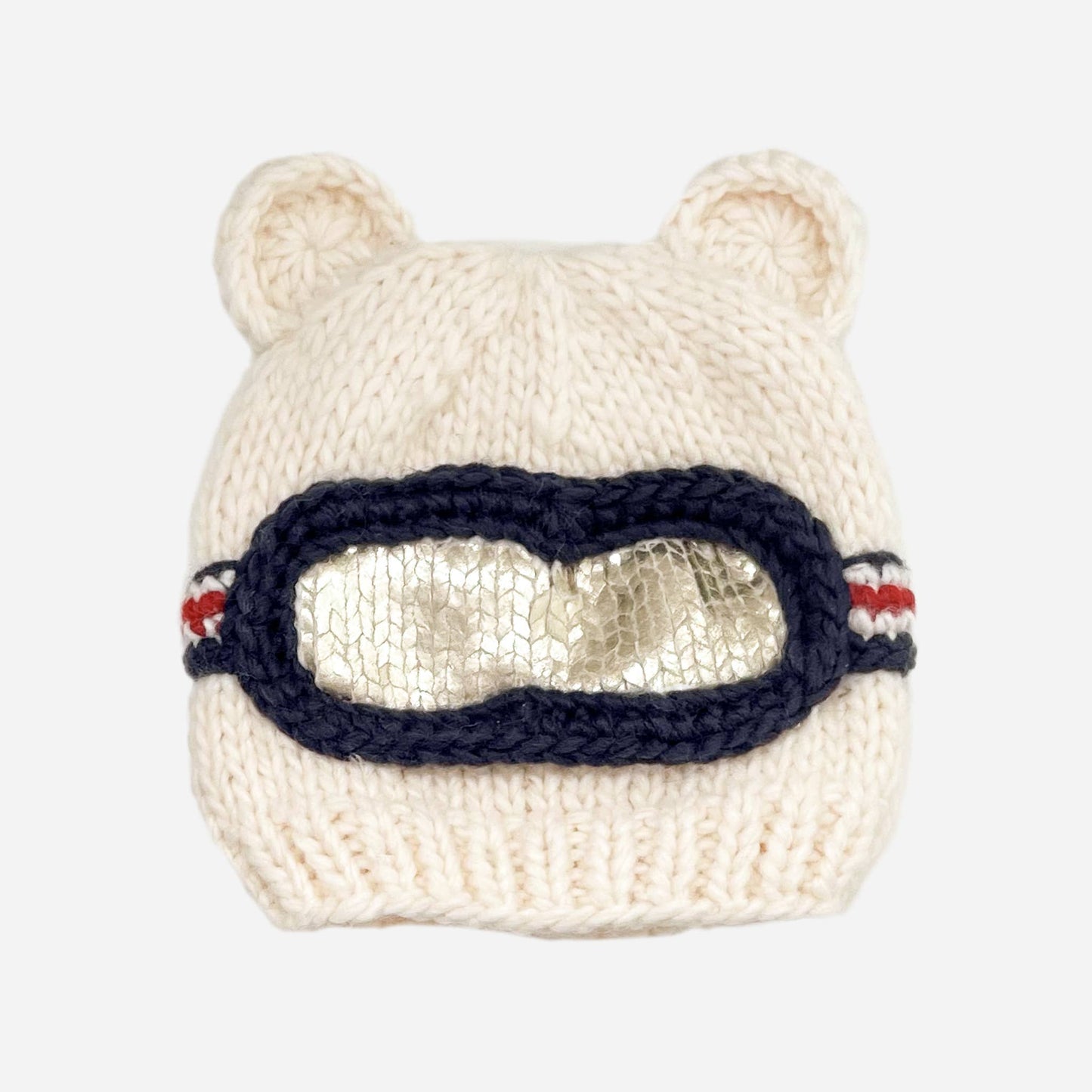 Ski Goggles Hat, Bear