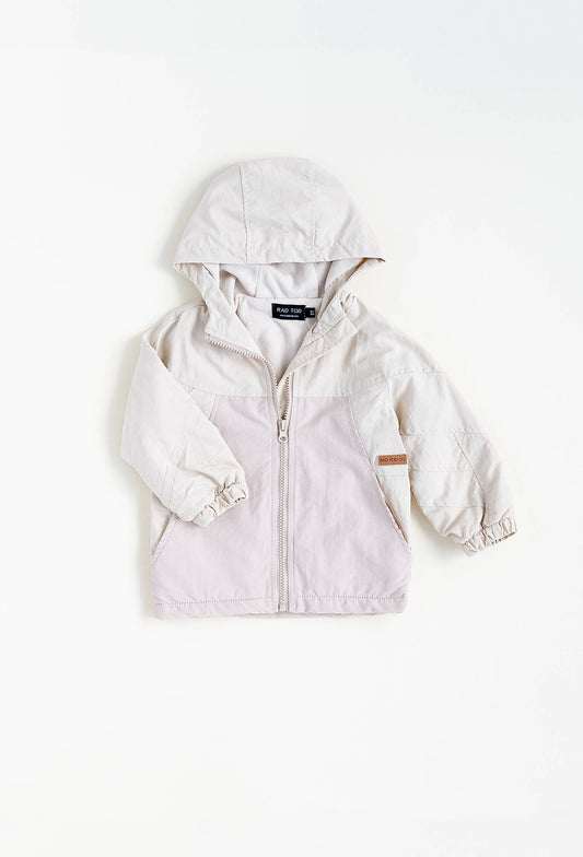 BEIGE WINDBREAKER