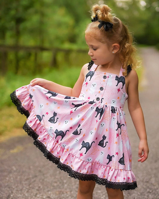 Eliza Cate and Co - Pinafore Twirl Set | Spellbound in Pink