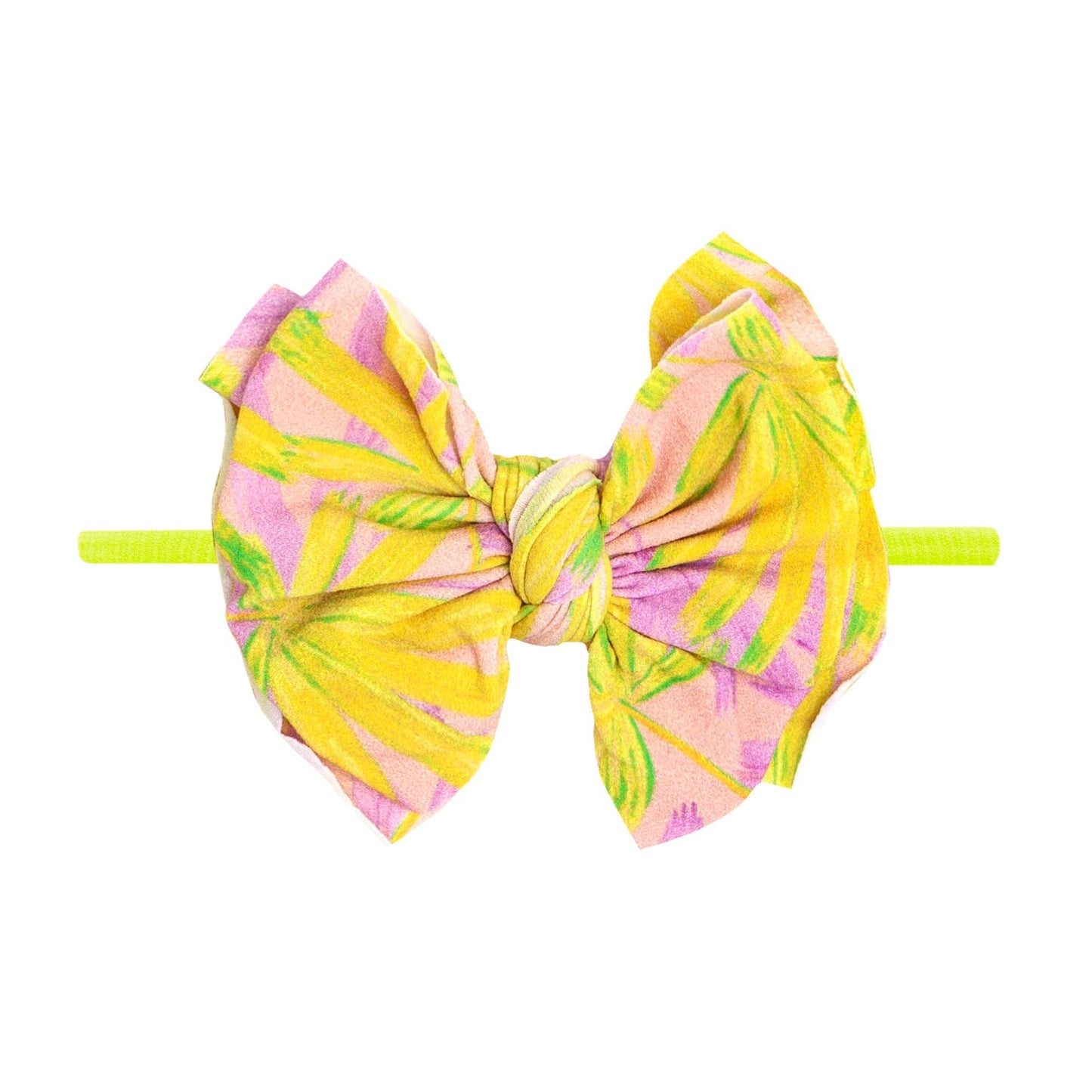 Baby Bling Bows - PRINTED FAB SKINNY: sour patch