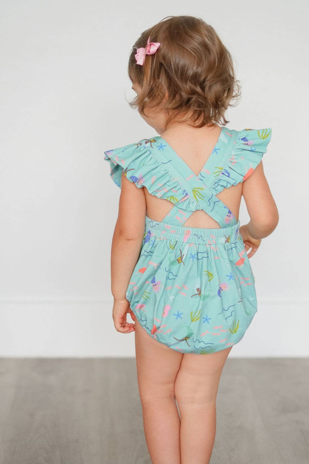 Emmy Romper in Mermaid