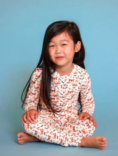 Bird & Bean® - Kids Pajama Set - Butterfly Flutter