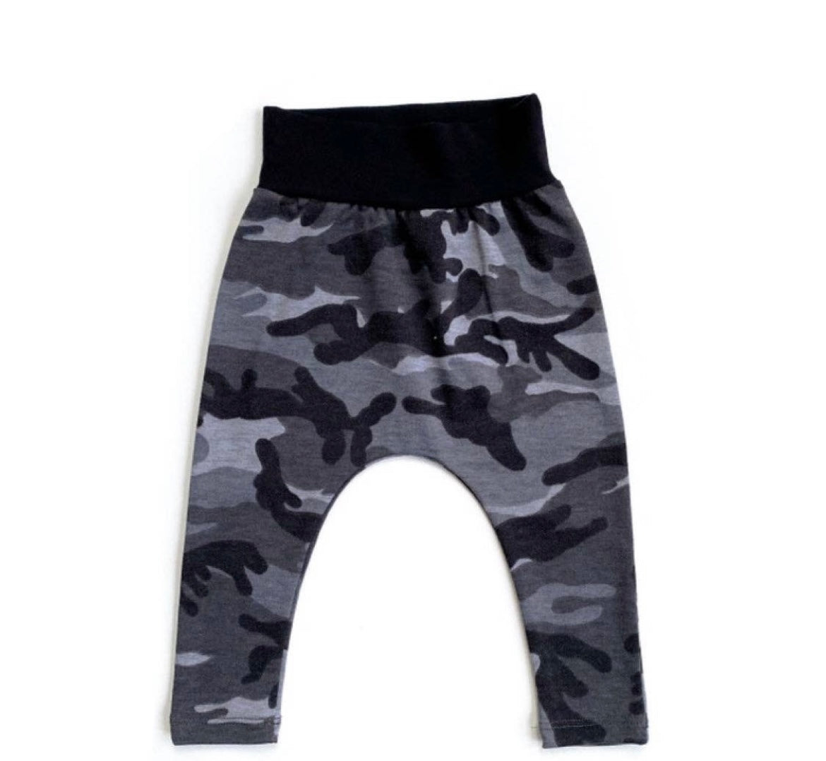 Camo Pants Men 2024 Fashion Streetwear Harem Trousers Male Camouflage  Elastic Wais TJoggers Ankle Length Summer Cargo Pants Men