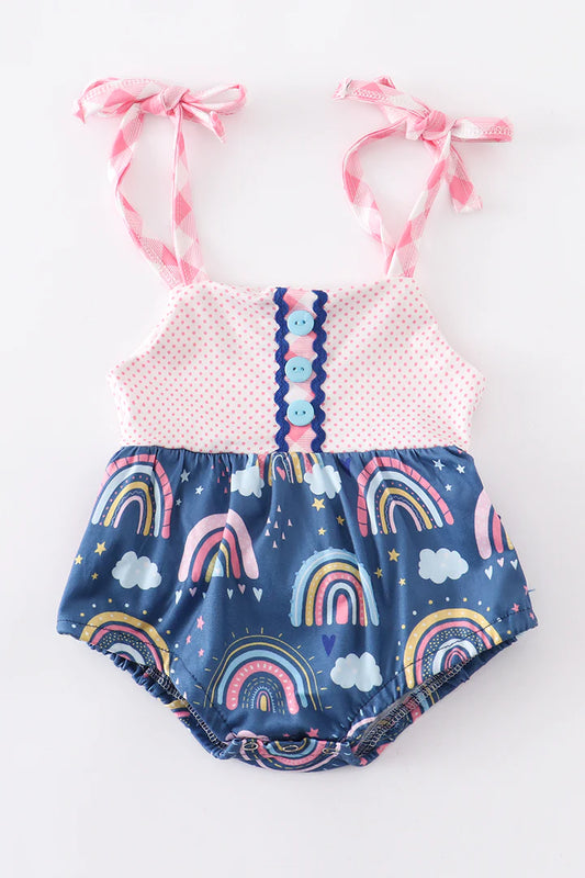 Rainbow Baby Romper